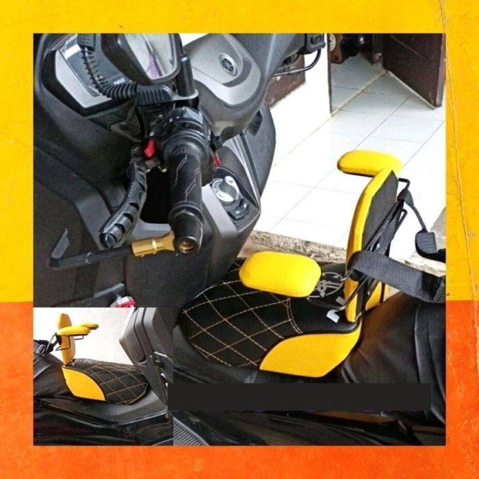 Boncengan Motor Anak Kursi Bonceng Motor Anak Matic Bebek Sandaran