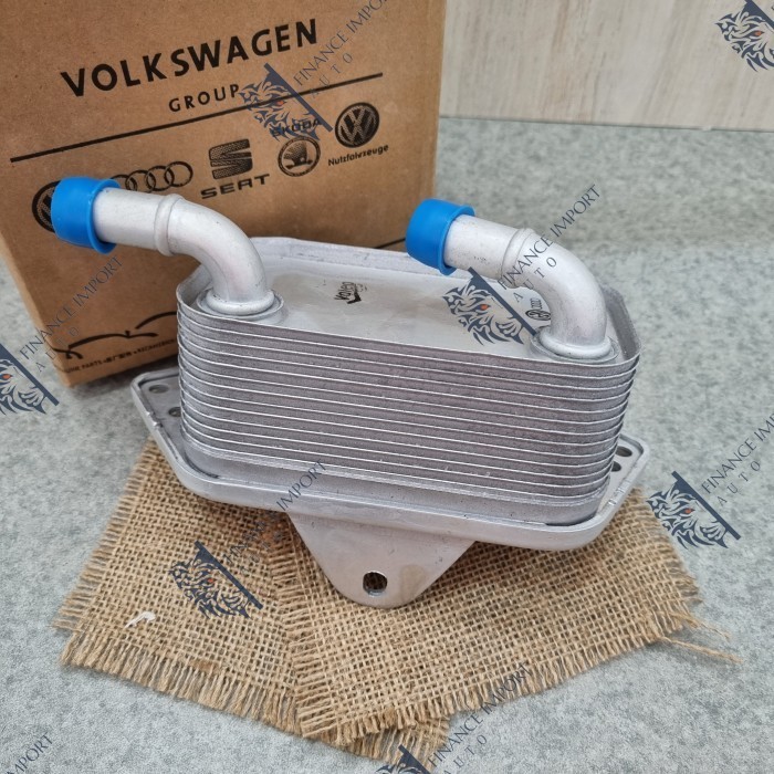 Oil Cooler Mesin Engine Audi A6 V6 C6, Audi A6 C7, Audi Q7 3.0 4L Ori