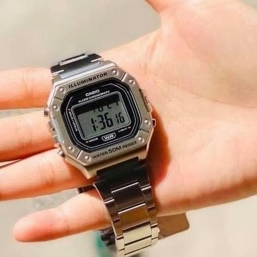 Jam Tangan Pria Casio Original Digital W-218HD-1A ORIGINAL CASIO