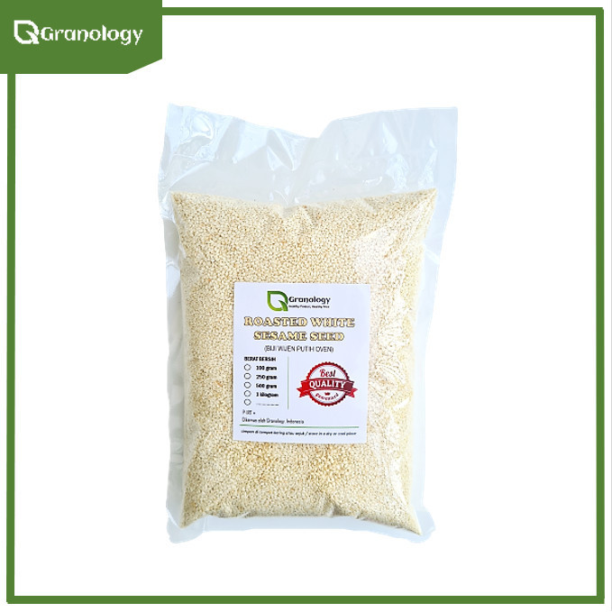 

Wijen Putih Panggang / Roasted White Sesame Seed 1 Kilogram