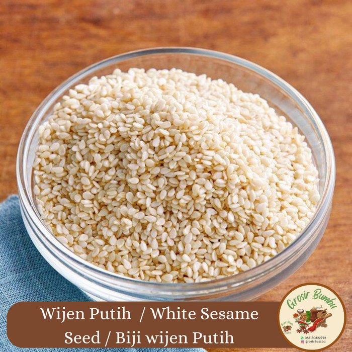 

Wijen Putih - 1Kg / White Sesame Seed / Biji Wijen Putih