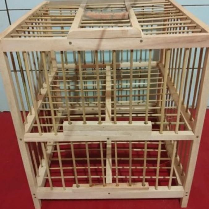 kandang burung merpati dondang 2 pintu MRS03