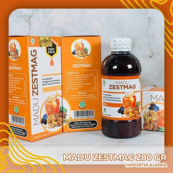 

*****] MADU ZESTMAG HERBAL ASLI ORIGINAL MADU FIRA OBAT ASAM LAMBUNG 280gr