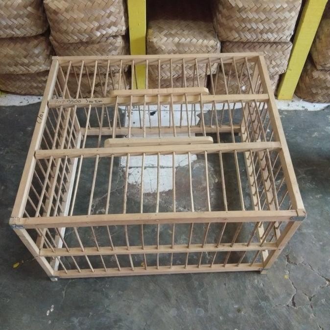 Dondang dongdang kandang kurungan kotak jemur kawin merpati uk.sedang MRS03