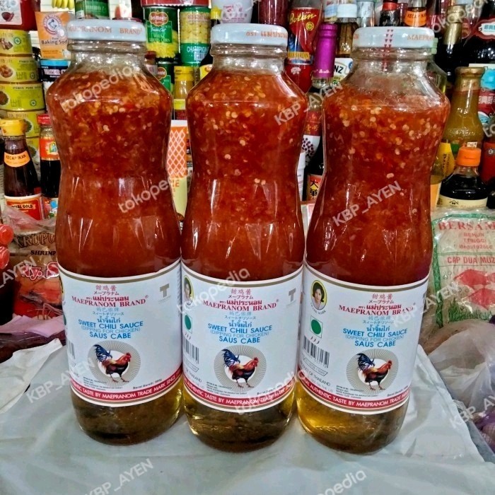

Maepranon Brand Sweet Chili Sauce Thai (Driping For Chien) 980 Gr