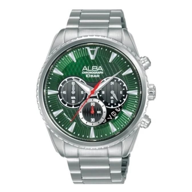Jam Tangan Pria Chronograph Alba AT3J13P1 ORIGINAL 100% ALBA