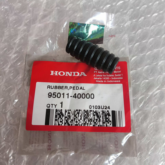 Rubber Pedal Karet Pedal Persneleng Gl Megapro AHM 95011-40000
