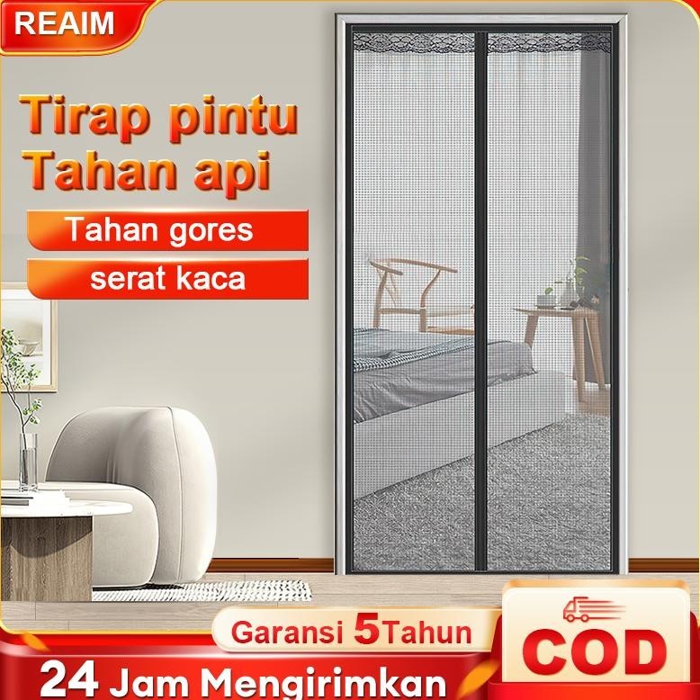 [PROMO] Tirai Magnet (Fiberglass) tirai magnet pintu kamar tirai magnet anti nyamuk 90x210cm Gorden 