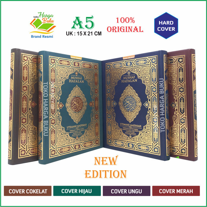 

Mushaf Hafalan Al-Quran Utsmani Madinah A5 HC - Terjemah Tajwid Warna