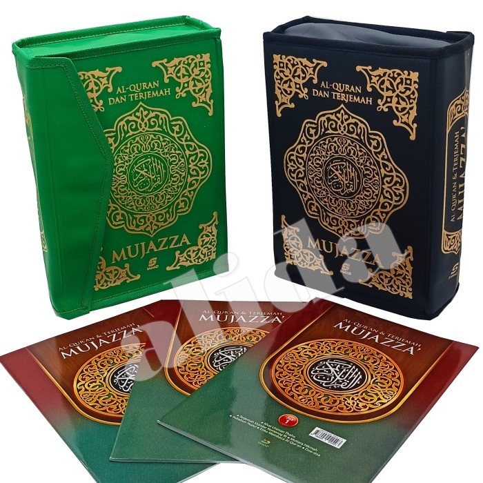 

Alquran per Juz Terjemah Samad B5 isi 30 Juz, Al-Quran Mujazza besar