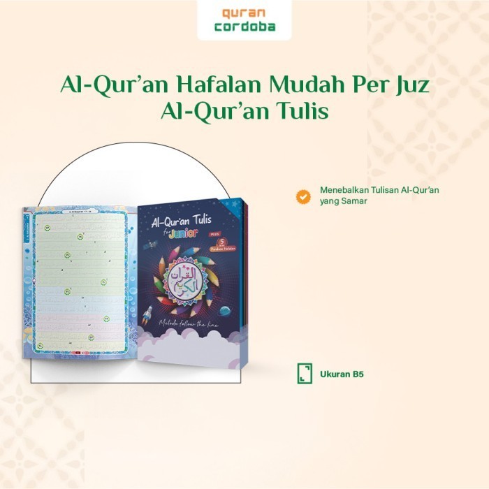 

Al Quran Tulis Metode Follow The Line Quran Cordoba