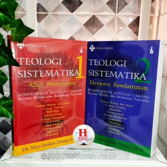 

Buku Teologi Sistematika Lengkap Jilid 1 & Jilid 2