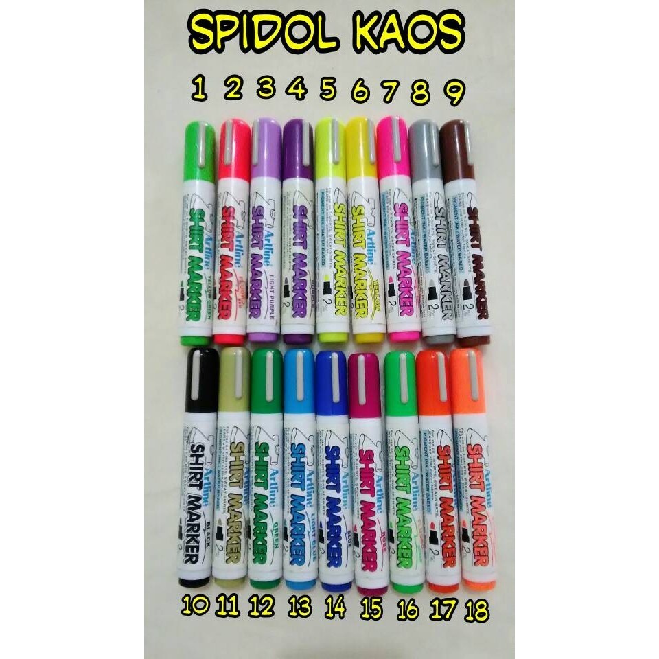 

SPIDOL KAOS / SPIDOL PAKAIAN