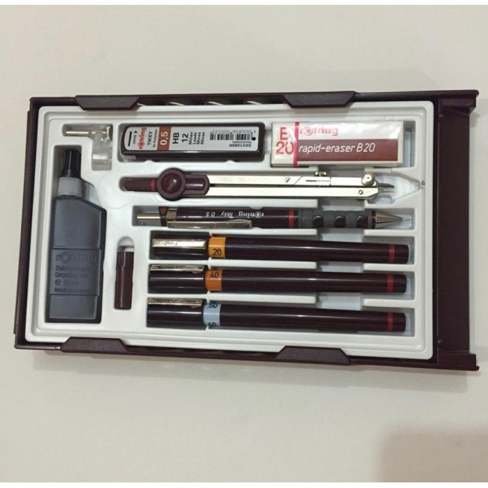 

ROTRING ISOGRAPH COL SET 02/04/06