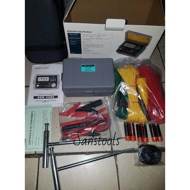 Earth Tester / Grounding Tester Kyoritsu 4105A