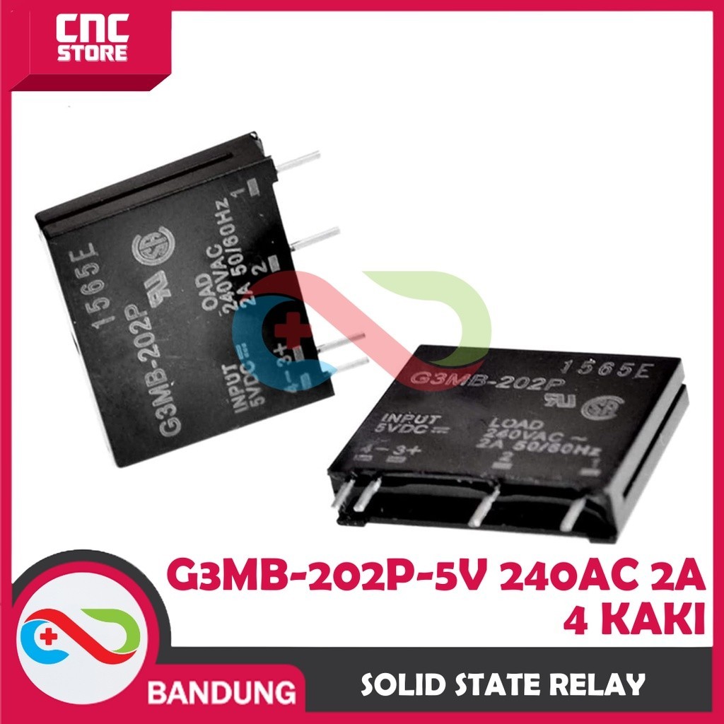 SOLID STATE RELAY G3MB-202P G3MB-202P-5V 240AC 2A 4 KAKI