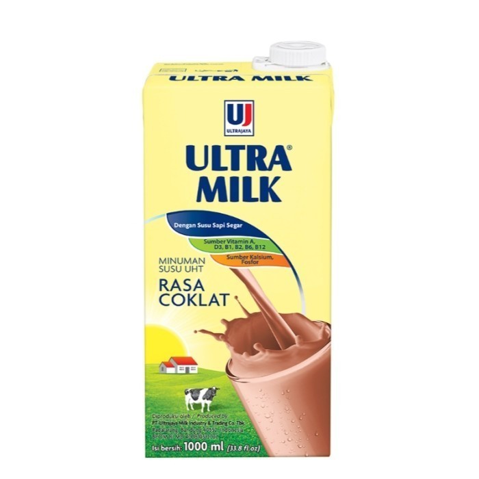 

ULTRA MILK Susu UHT Coklat 1 L