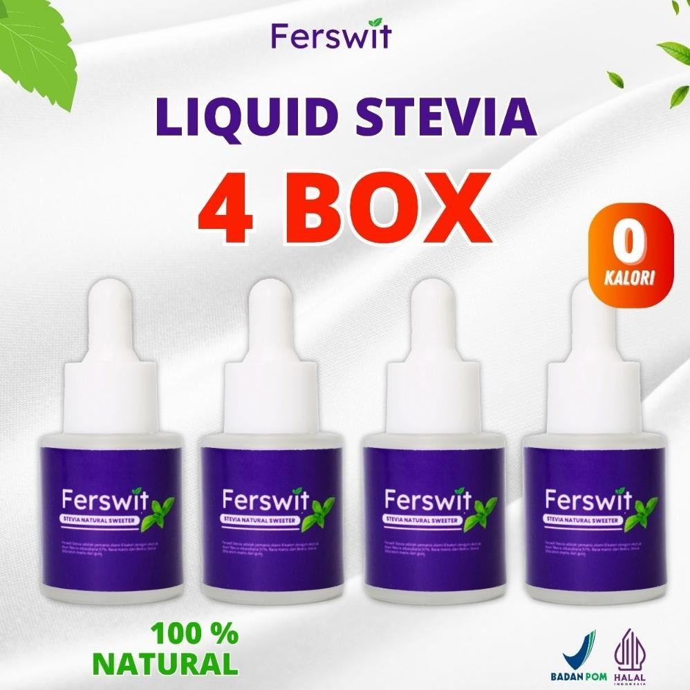 

Ferswit Stevia Cair Paket 4 Botol Meteorlight
