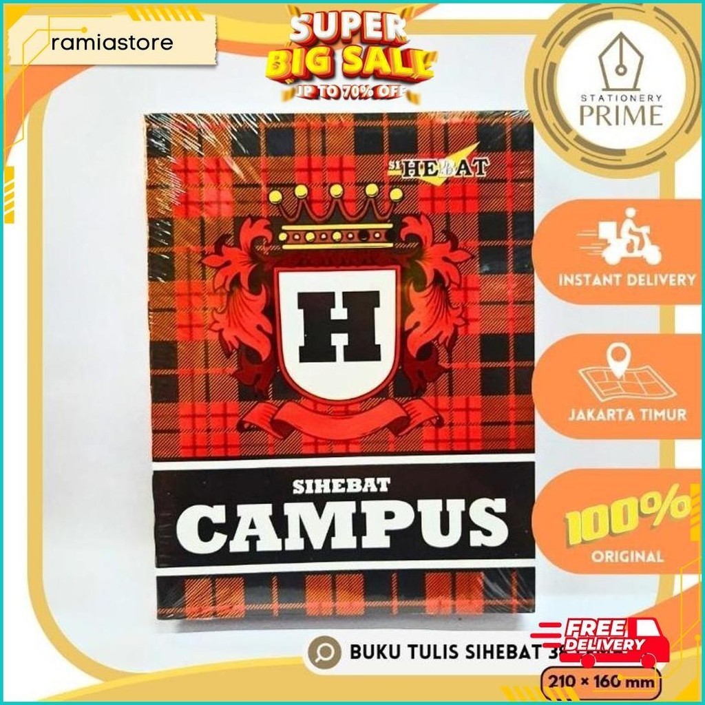 

BUKU TULIS SIHEBAT STUDENT 38 LEMBAR UK KWARTO 21X16CM (1 PACK ISI 10 BUKU) SIAP KIRIM