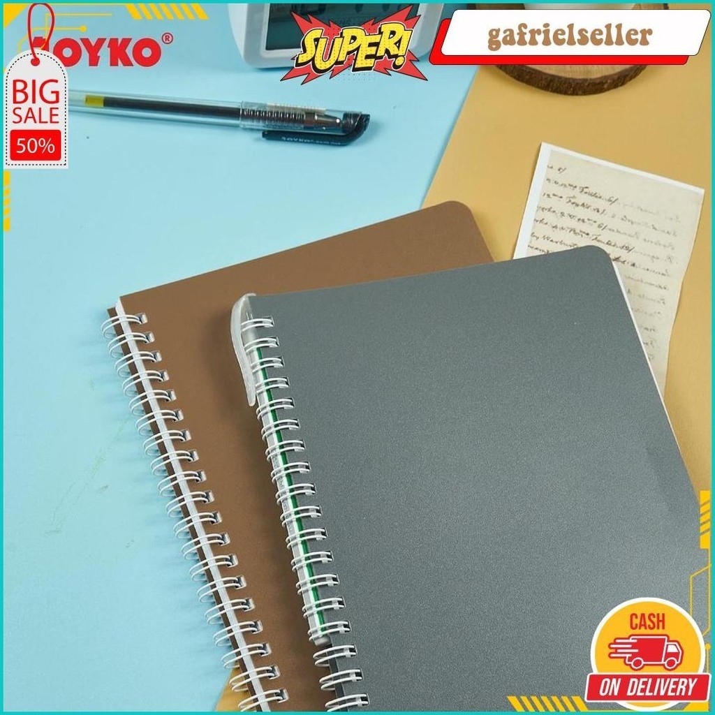 

RULED NOTEBOOK DIARY AGENDA BUKU CATATAN BERGARIS JOYKO NB-690 COD