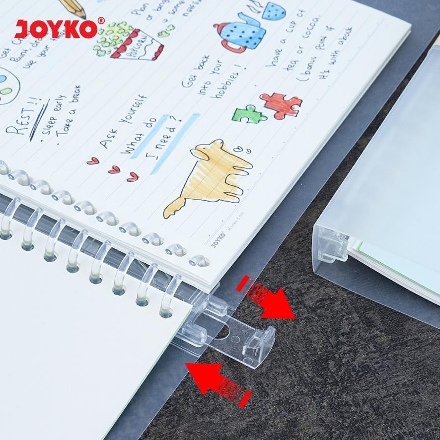 

BISA COD!! JOYKO BINDER NOTE A5 B5 / BUKU BINDER CATATAN PASTEL TRANSPARAN RETRO A5 B5 JOYKO MURAH BERKUALITAS NEW TERMURAH BANGET