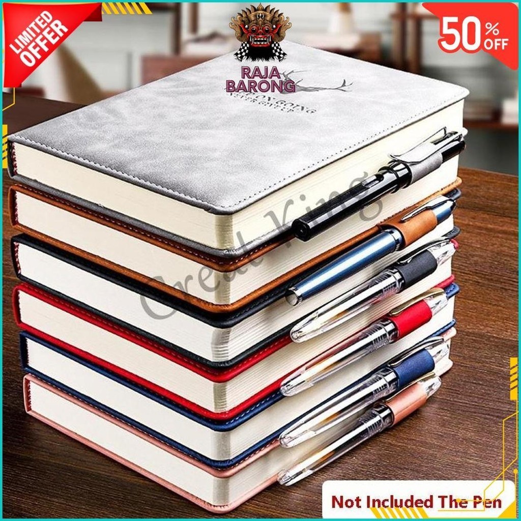 

SUPER THICK A5 NOTEBOOK DAILY WEEKLY PLANNER PERSONAL AGENDA BUSINESS NOTEPAD OFFICE SCHOOL SUPPLIES 200PAGES/360PAGES BISA COD