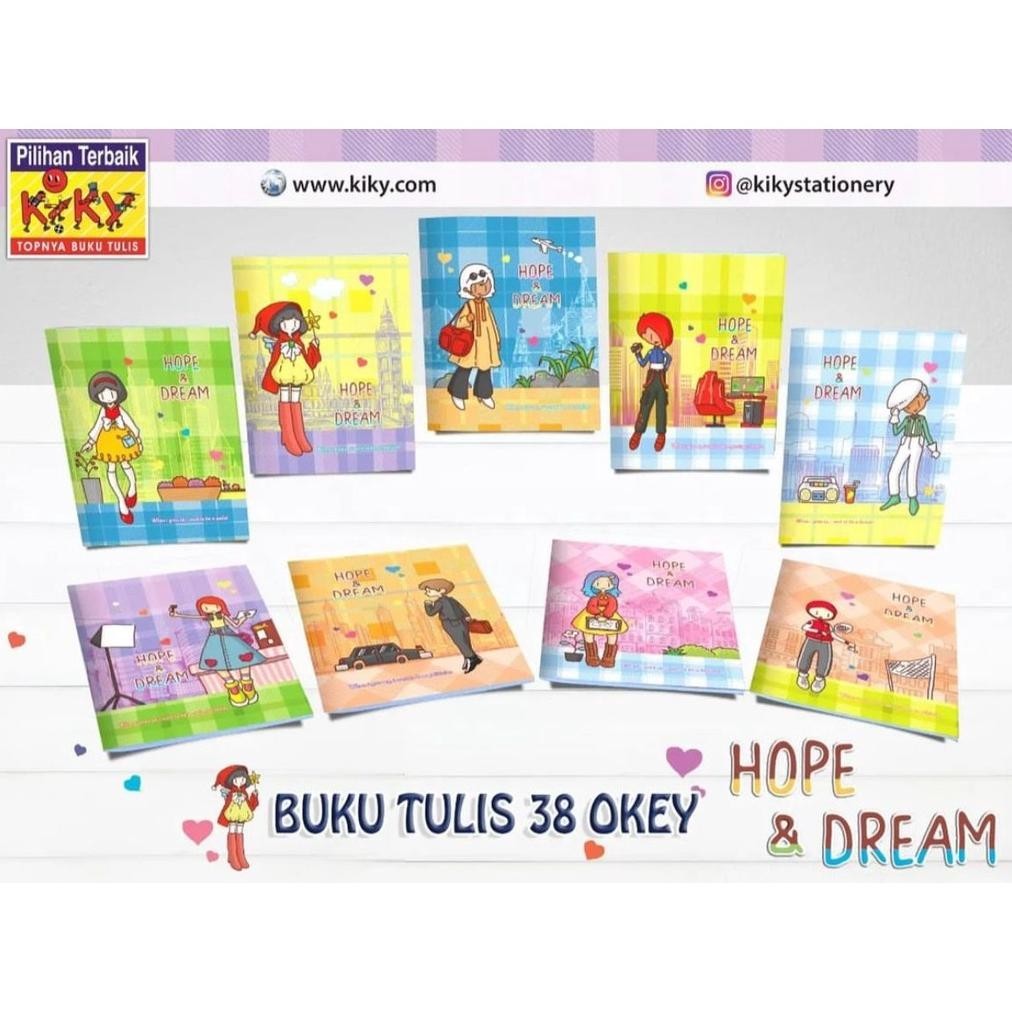

BUKU TULIS OKEY 38 LEMBAR (ISI 10 BUKU) TERMURAH BANGET