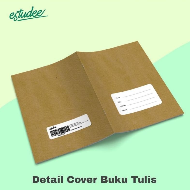 

BUKU TULIS ESTUDEE A5 KWARTO 58 SAMPUL COKLAT COD