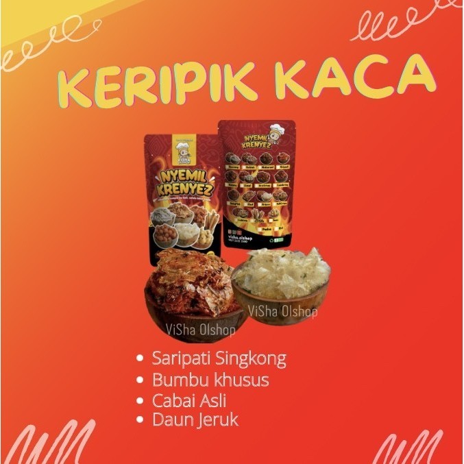 

Keripik Kaca Pedas & 100 Gram