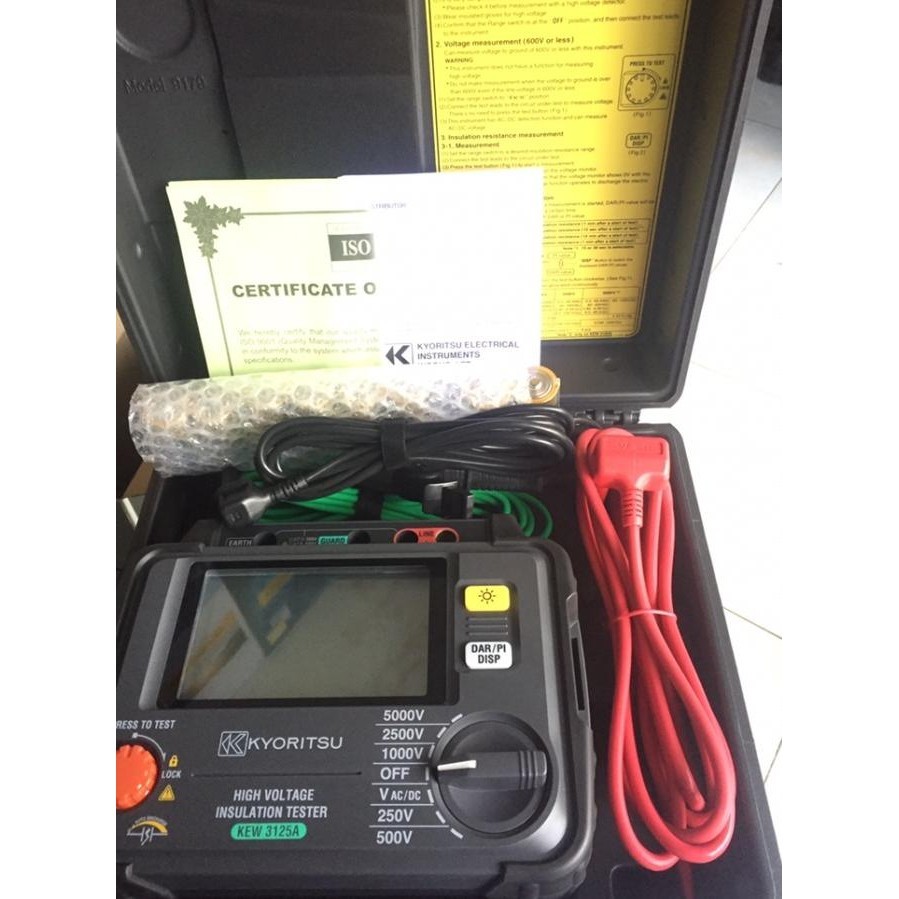 Kyoritsu Kew 3125A Insulation