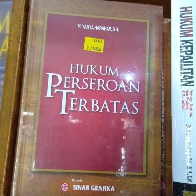 [New] Hukum Perseroan Terbatas Yahya Harahap