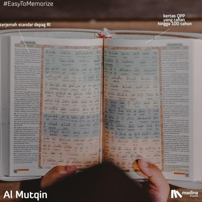 [Baru] Al Quran Hafalan Hapalan Terjemah Perkata Al Mutqin A5 Audio Tilawah