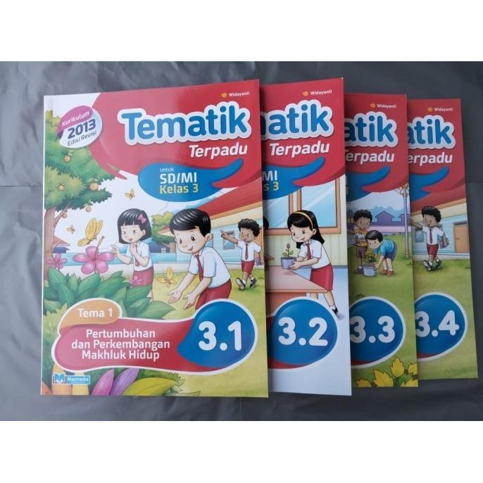 [Baru] Paket Tematik Masmedia Smester 1 Sd/Mi Kelas 3