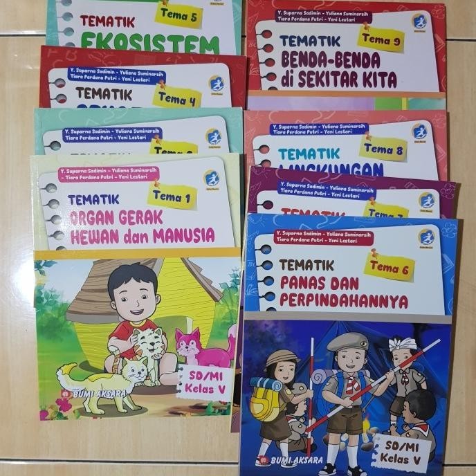 [Cod] Satu Paket Tematik Bumi Aksara Sd/Mi Kelas 5 Semester 1.2 Tema 1-9