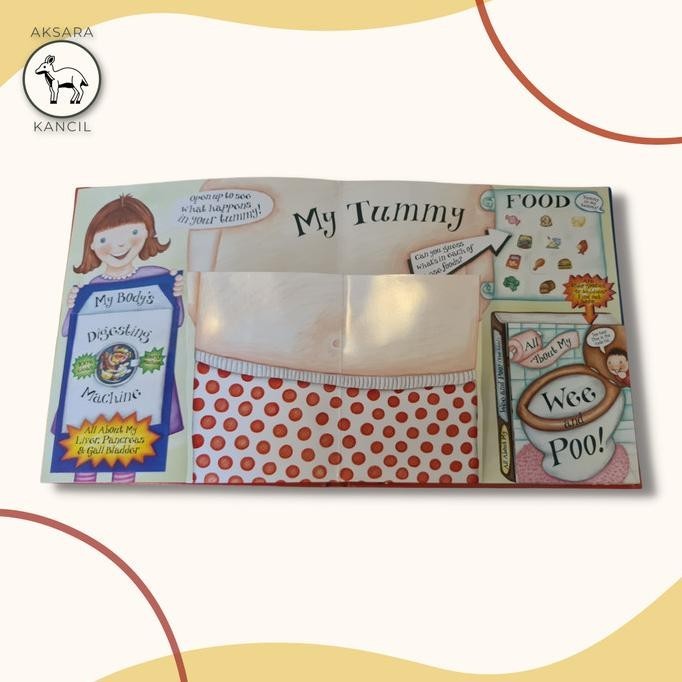 [Cod] My Pop-Up Body Book By Will Petty & Jennie Maizels (Hardcover)