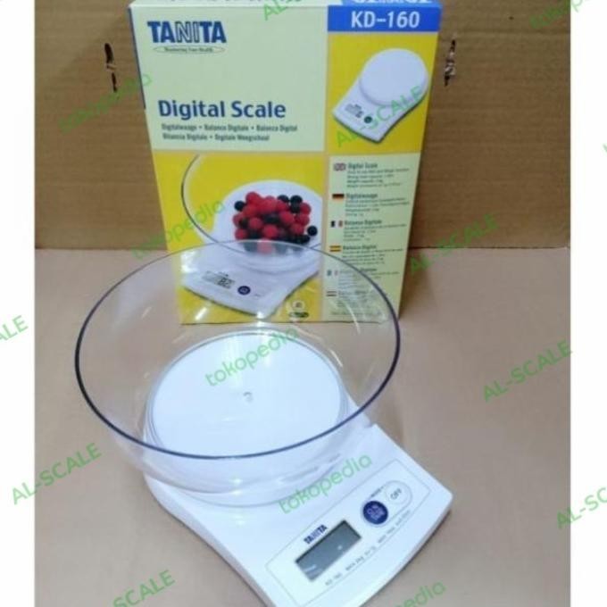 [Baru] Timbangan Dapur Digital Tanita Kd-160/Timbangan Murah 2Kg X 1Gram