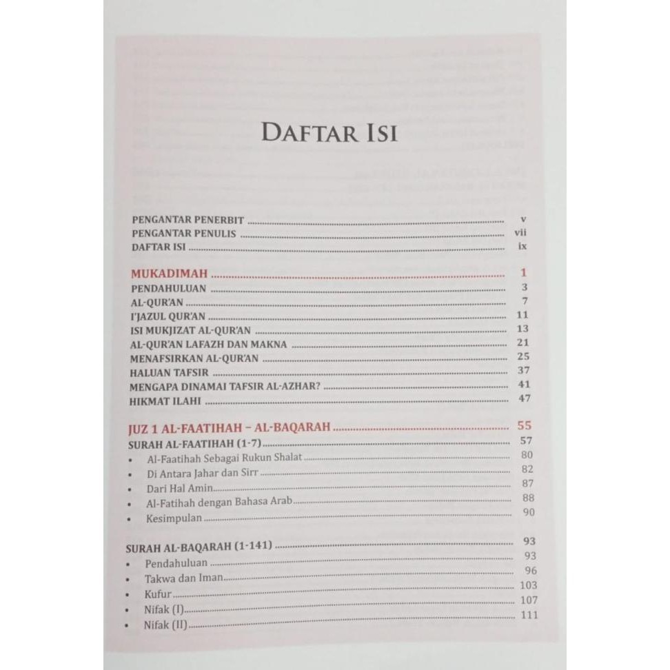 [New] Buku Hamka - Tafsir Al - Azhar Jilid 1
