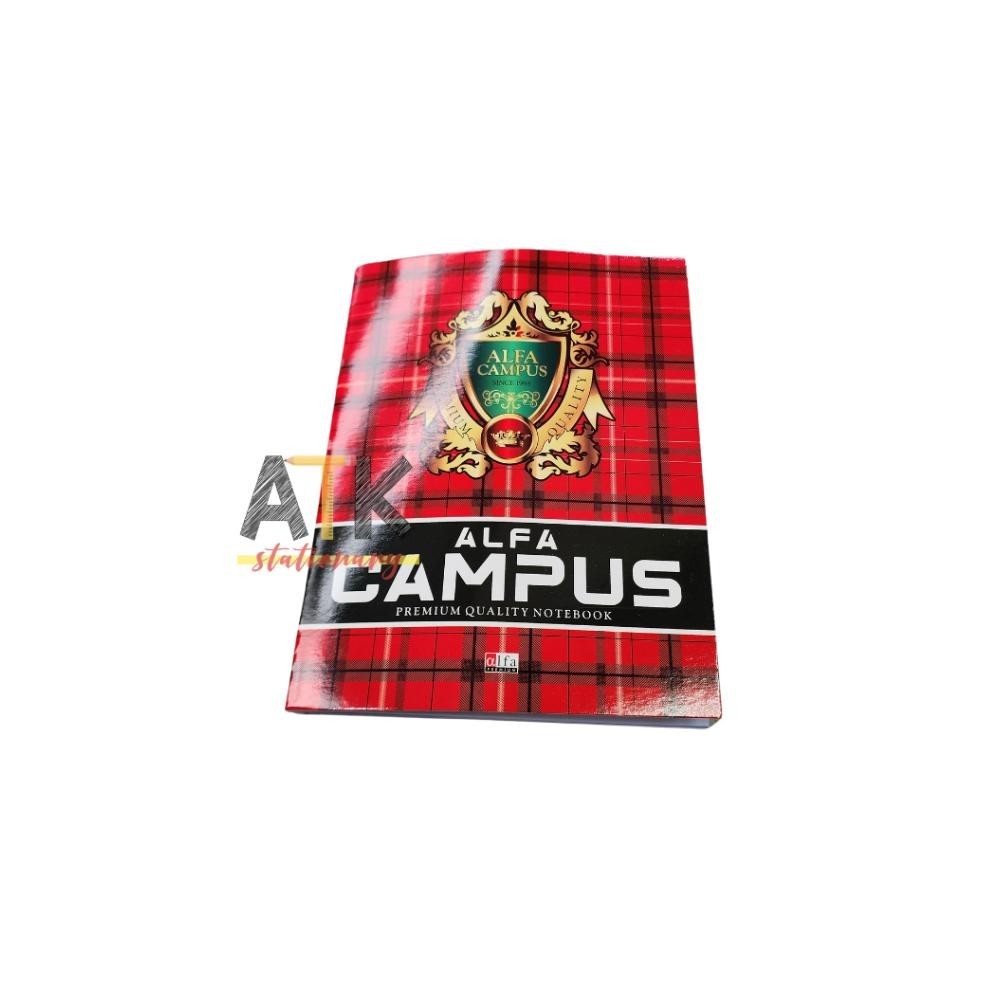 

Fgk-45 Buku Tulis Alfa Premium Campus 38 Lembar Ukuran Kwarto Pendek Atk Berkualitas