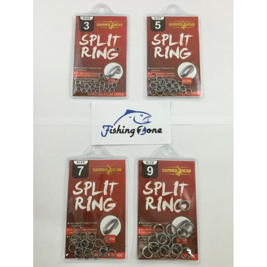 HammerHead Split Ring Stainless Steel Original
