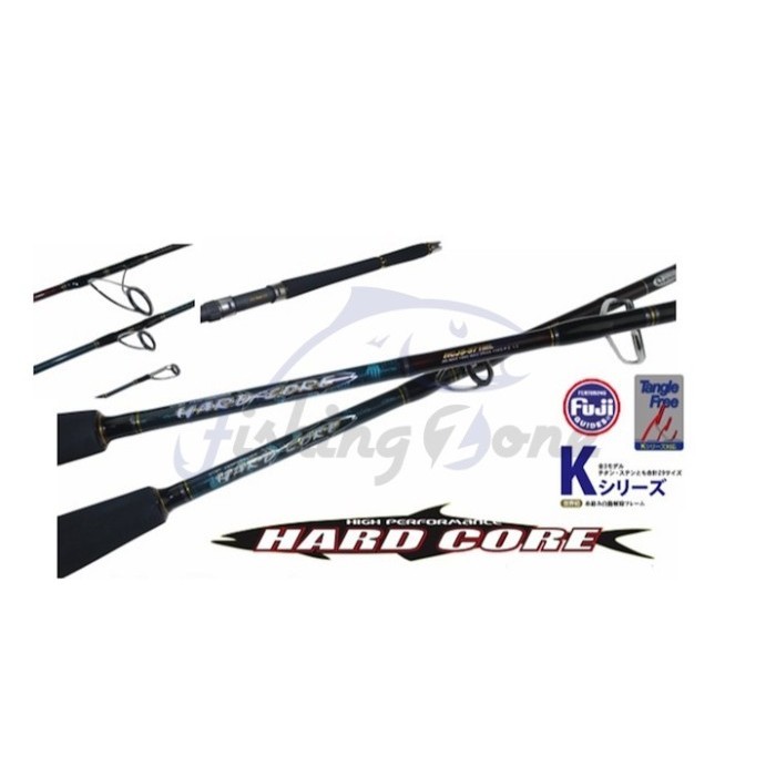 Eupro HARD CORE Overhead Jigging Rod HCJC 571H - PE 4-8 (171 Cm) 1Sec