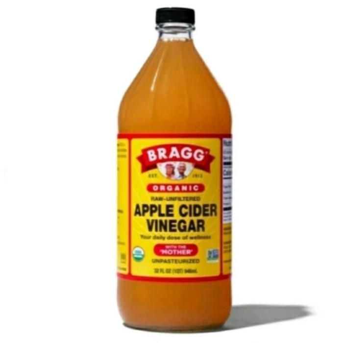 

Bragg Apple Cider Vinegar 946ml / Cuka Apel Botol Besar