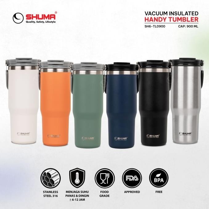 Shuma Handy Vacuum Tumbler 900ml