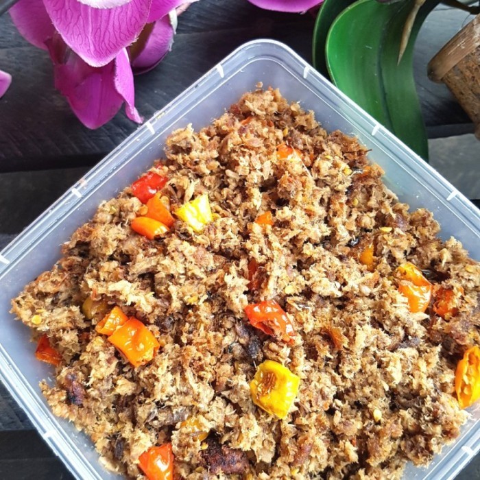 

Cakalang Suwir Pedas - Lauk Frozen Siap Santap