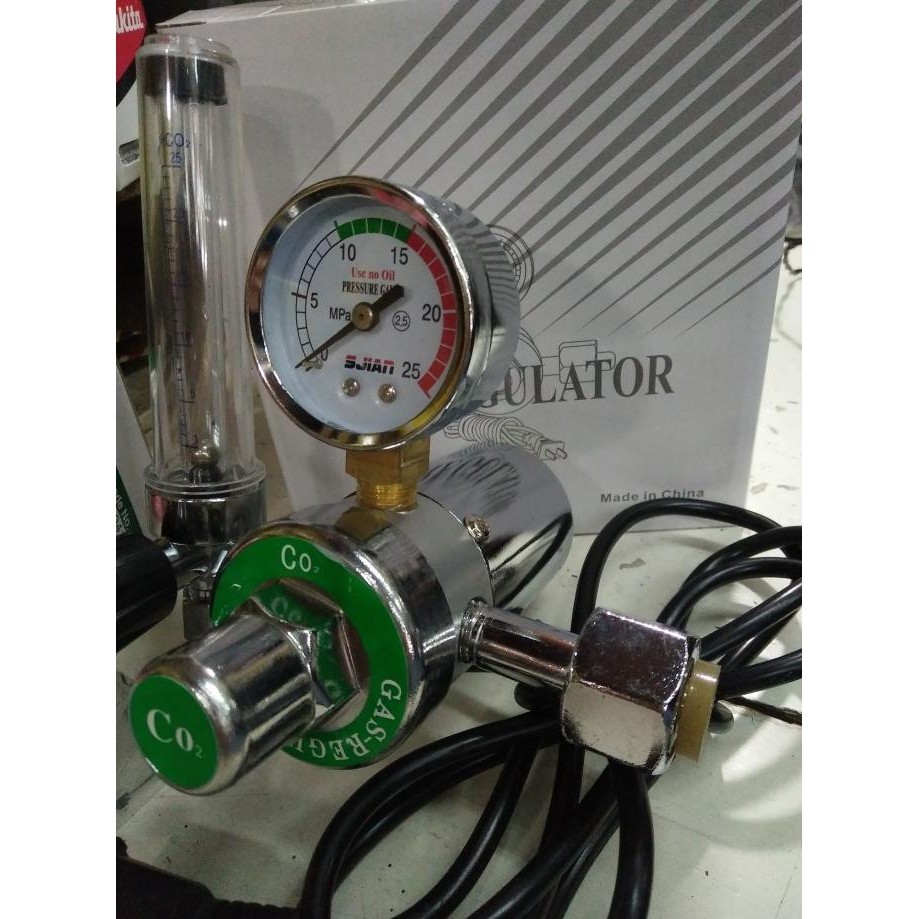 [New] Regulator Co2 With Heater / Regulator Co / Co2 Heater