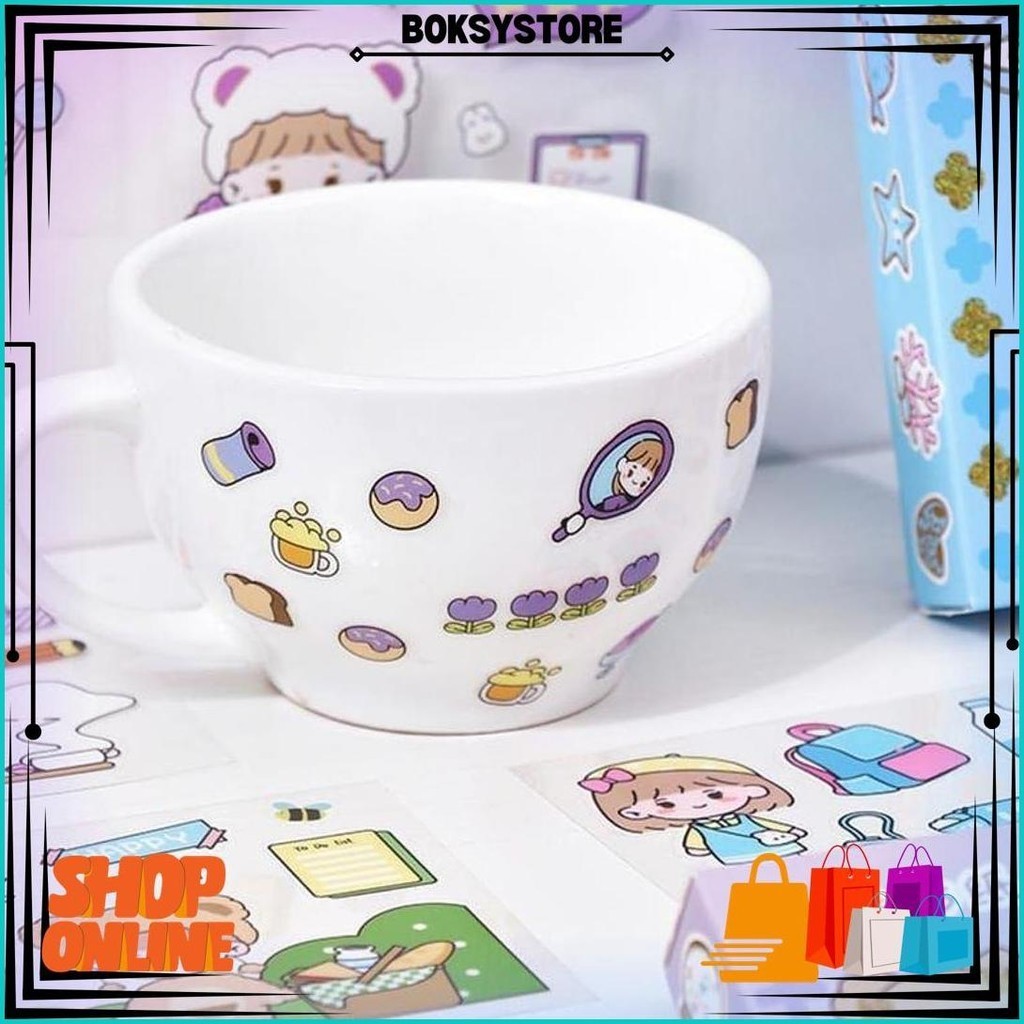 

Stiker Momo Waterproof Stiker Karakter Lucu Isi 100Pcs Promo