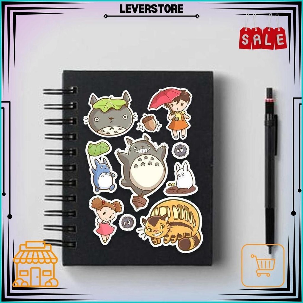 

Sticker Ghibli My Neighbor Totoro Aesthetic Stiker Waterproof (10Pcs) Gratis Ongkir