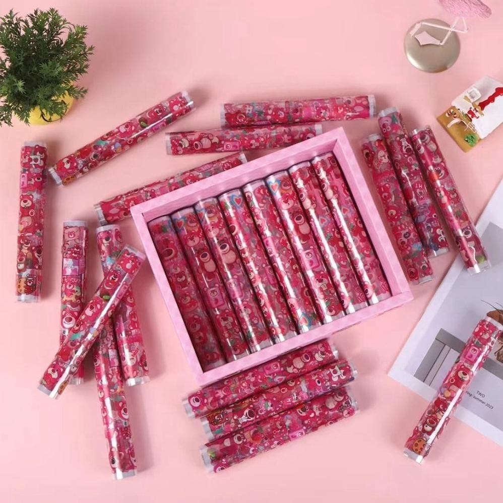 

(Perbox) Stiker Roll Korea 2D Set Box Roll + Washitape + Pen / Sticker Roll Korea 2D / Washitape Viral Cod