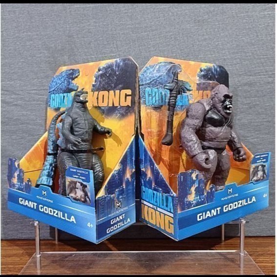 Godzilla vs Kong Action Figure Mainan Pajangan Kingkong