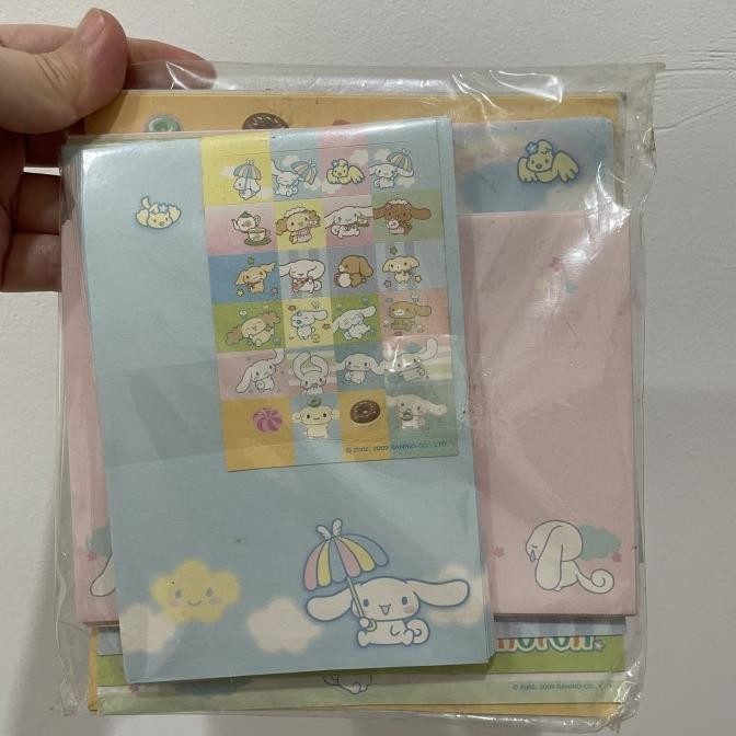 cinnamoroll letter set / kertas surat cinnamoroll japan