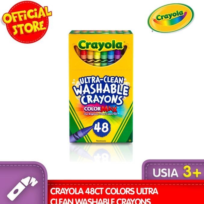 

CRAYOLA 48ct Colors Ultra Clean Washable Crayons